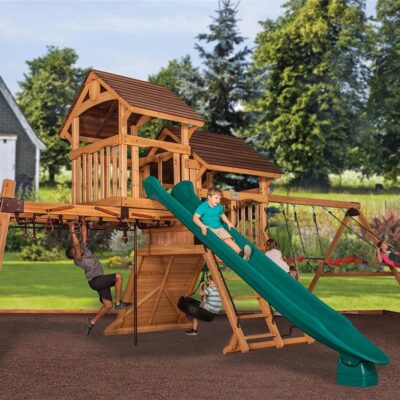 Adventure Summit XL 3 | Parque de Madera con Tobogán 14ft