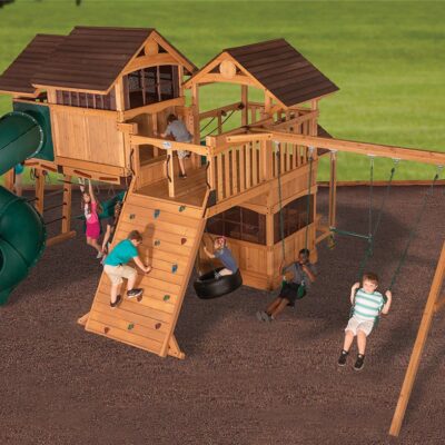 Olympian Outlook XL 5 | Megaparque Infantil de Madera Premium