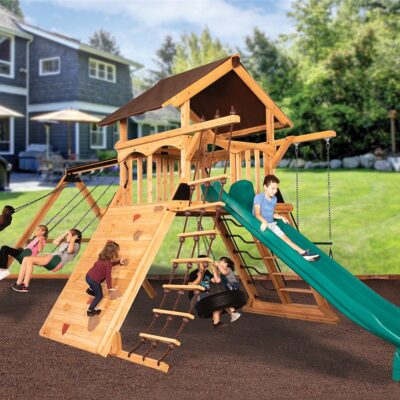 Olympian Peak XL 1 Mahogany | Parque de Madera de Lujo 1,8m