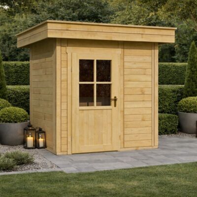 Caseta de Madera Raíz Viva 1,82x1,82 m