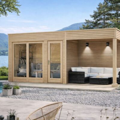 Caseta de Madera Fresno PLUS