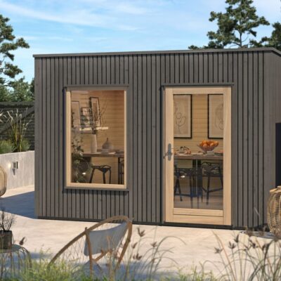 Caseta de Madera Prado 260x220m, 93mm Aislada