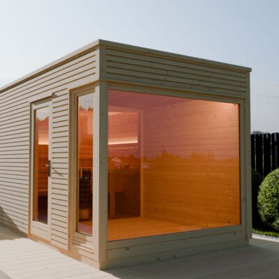 Sauna Exterior KLEA by Wellnessdrops