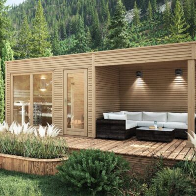 Sauna de Jardín SUN Vision Plus