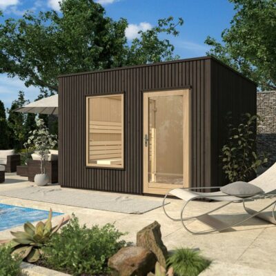 Sauna Exterior JOY TWO COMPLETE