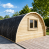 Glamping de lujo de madera