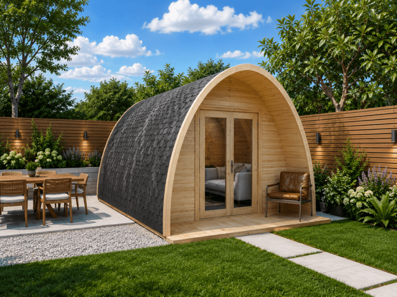 Estudio glamping madera