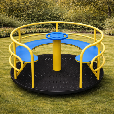 Carrusel Infantil Metálico PSA-01 | 180cm con Asientos | Profesional