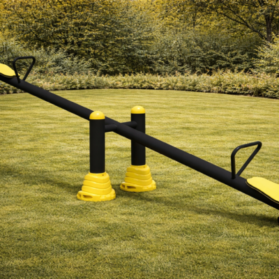 Sube y Baja Infantil PSA-02 | Con Resortes Amortiguadores | Profesional