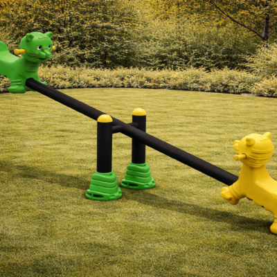 Sube y Baja Infantil Animalitos PSA-04 | Con Resortes de Seguridad