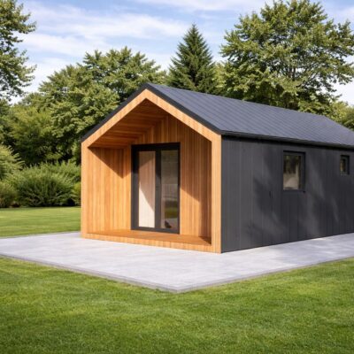 Cabaña Híbrida Tipo A 1 Dormitorio