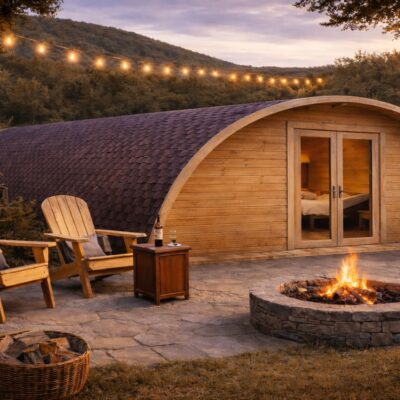 Glamping LUNA STUDIO PRO 4x10 m