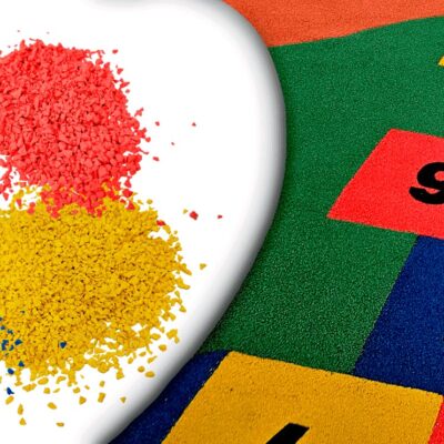 Suelo de Caucho Continuo para Parques | Seguridad a Medida