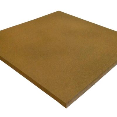 Losa de Caucho GYM 100x100 cm Amarilla | Suelo Técnico Deportivo