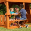 parque infantil de madera