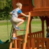parque infantil de madera