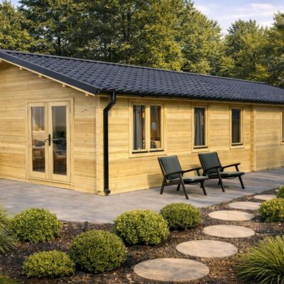 Cabaña Madera Económica Tipo E