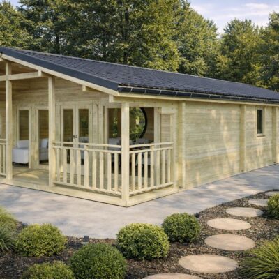 Cabaña Madera Económica Tipo B