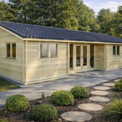 Cabaña Madera Económica Tipo C