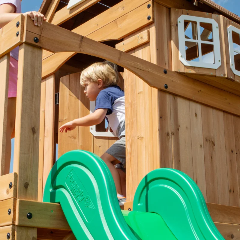 Parque de madera infantil parque infantil de madera montpelier l 4,9x4,3m l 21m²
