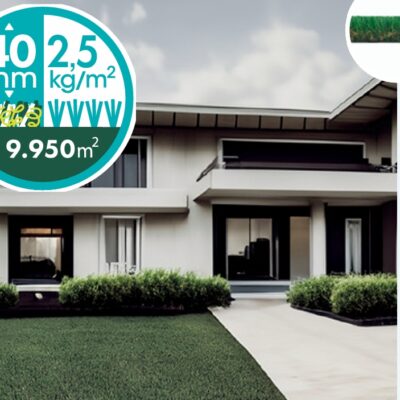 Green Zurich Evolution 40mm | Césped Artificial con Memoria en C