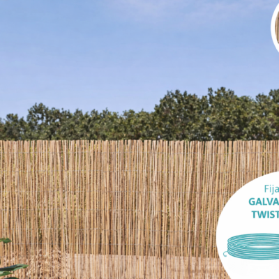 Bambú Natural Entero Bamboo Excel | Cerramiento de Alta Gama