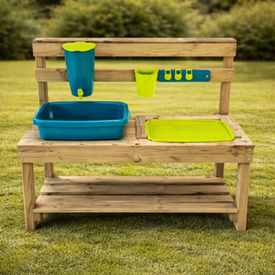 Cocina Infantil de Exterior de Madera MSA-24 | Mud Kitchen Jardín