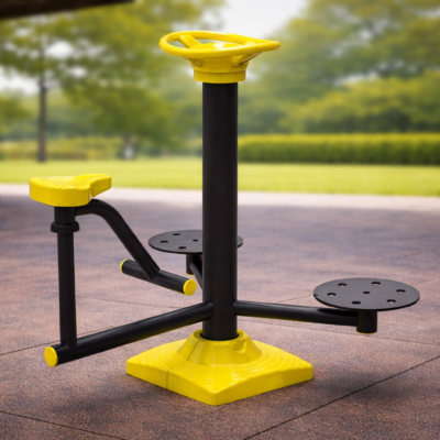 Bicicleta de Exterior PSF-08 con Volante | Máquina Biosaludable Dual