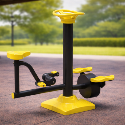 Bicicleta Fija Doble PSF-09 | Equipo Biosaludable de Exterior