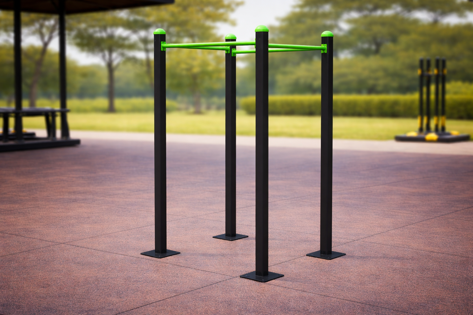 Gimnasio exterior biosaludable