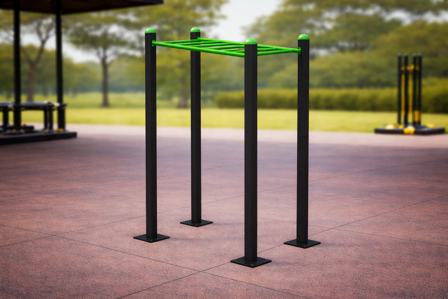 Gimnasio exterior biosaludable