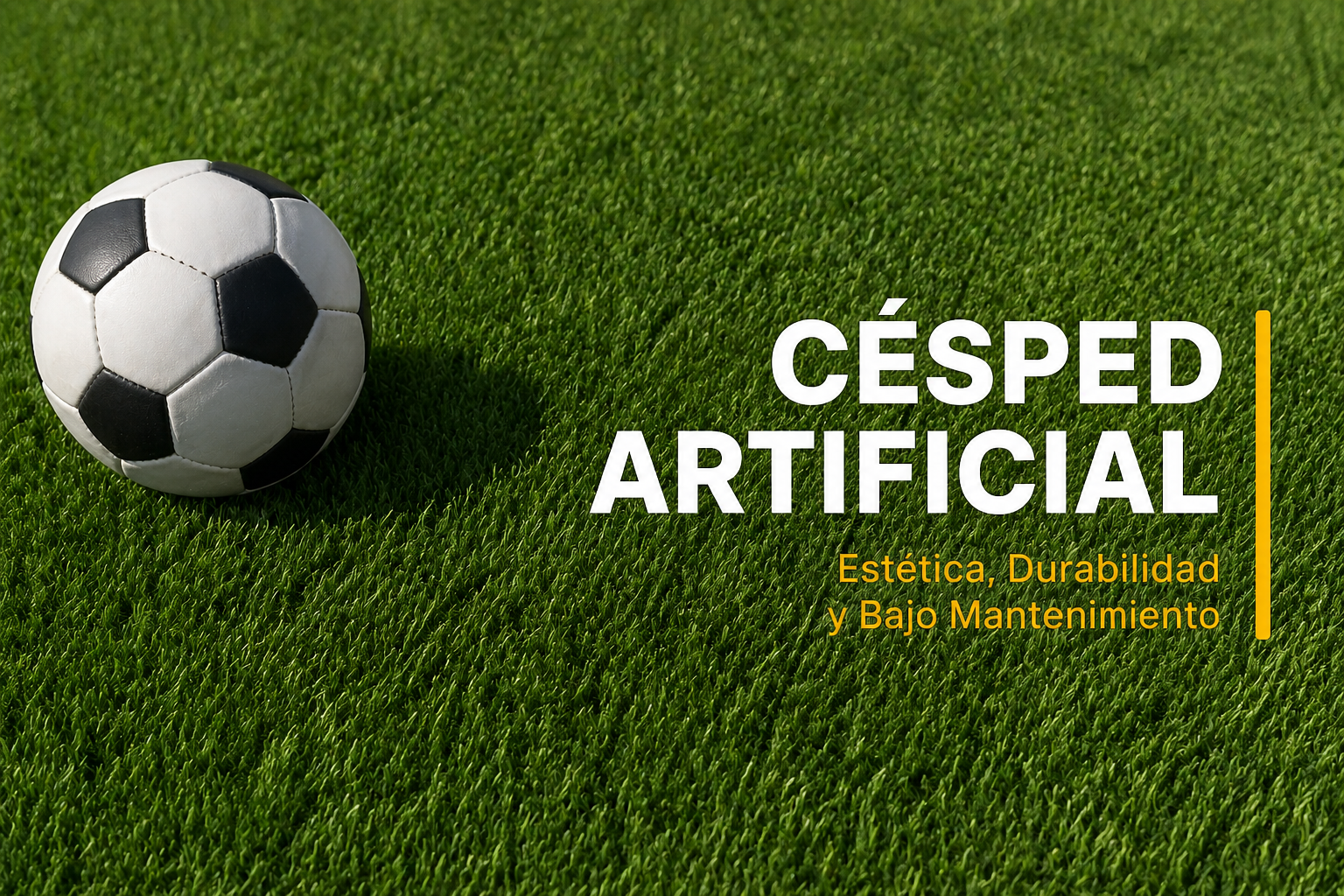 Cesped artificial