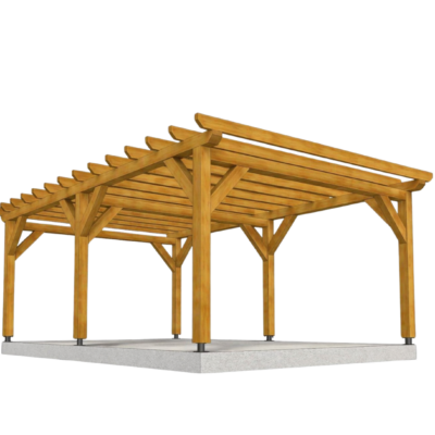 Pergolas de madera