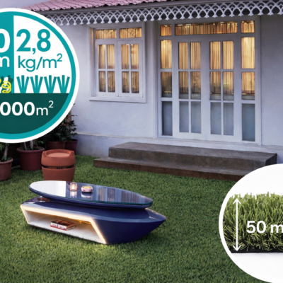 Green Zurich Evolution 50mm | Césped Artificial de Lujo con Nervio en C