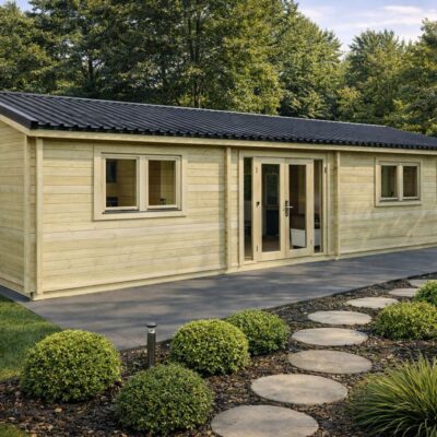 Cabaña Madera Económica Tipo D