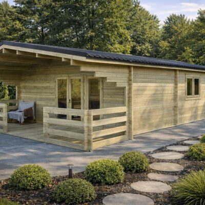 Cabaña Madera Económica Tipo A