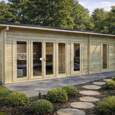 Cabaña Madera Económica Tipo E