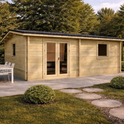 Cabaña Madera Tipo D