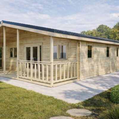 Cabaña Madera 4 Dormitorios Tipo A