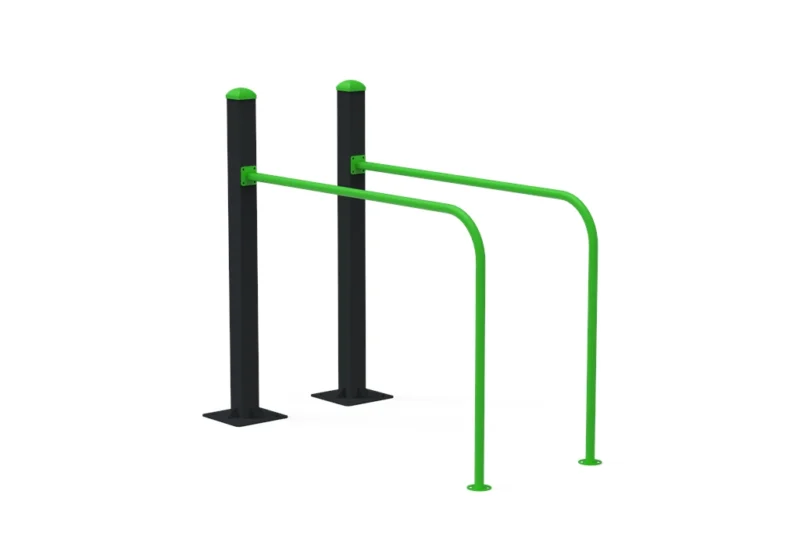 Fitness exterior barras paralelas largas psf-16 | calistenia y fitness exterior