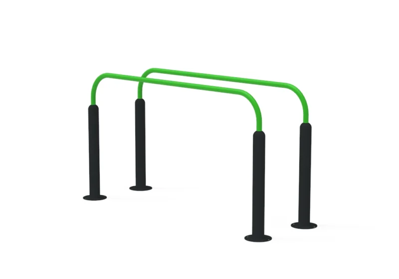 Fitness exterior urbano barras paralelas bajas psf-20 | calistenia y fitness exterior urbano