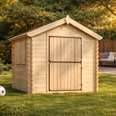 Casita de Madera Infantil 19mm | Suelo Incluido