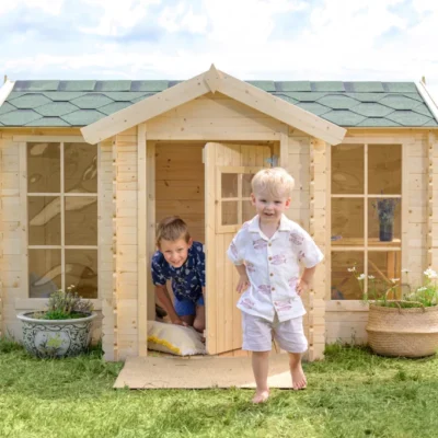 Casita Madera Infantil 19mm Panorama | Suelo Incluido