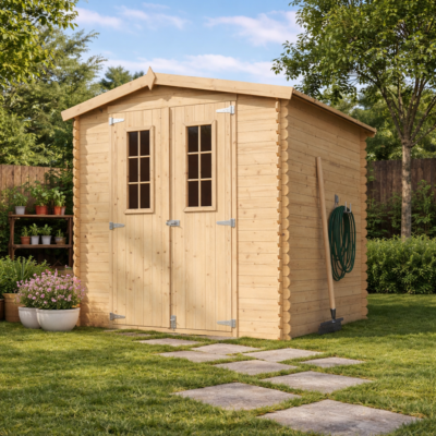 Caseta de Madera XL 2x2m Classic Garden | Suelo Opcional | TBL-5