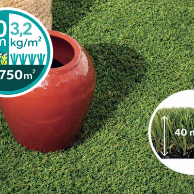 Green Vigo 40mm | Césped Artificial Realista en Forma de Ω