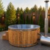 Jacuzzi hidromasaje estufa exterior