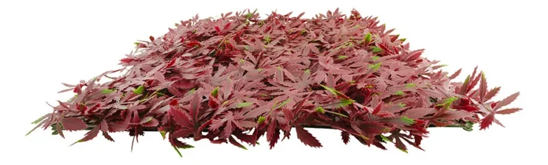 Jardín Vertical Artificial De Arce Rojo - Modelo Na188005A (Efecto Otoñal) - Kora Habitat Jardín vertical