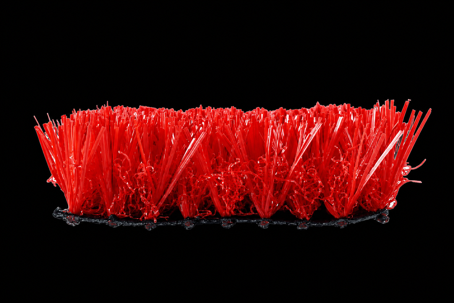 Césped Artificial Rojo De Alta Resistencia Y Diseño Premium I 26,80€ M² - Kora Habitat Cesped artificial rojo