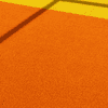 cesped artificial naranja