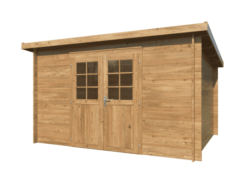Caseta De Madera Alice L 3,38X2,76M L 9M² L 28Mm - Kora Habitat Caseta de madera